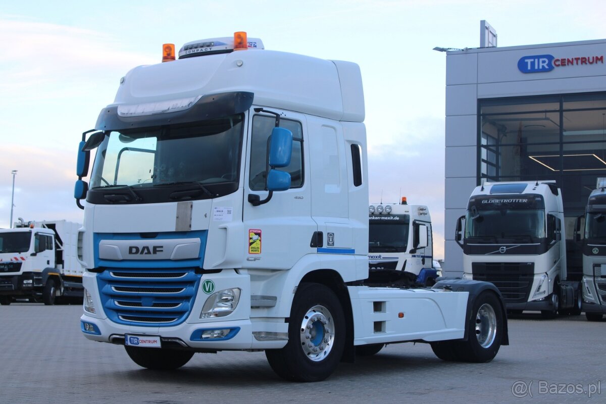 DAF CF 450 FT, EURO 6, NIEZALEŻNA KLIMATYZACJA, OŚWIETLENIA