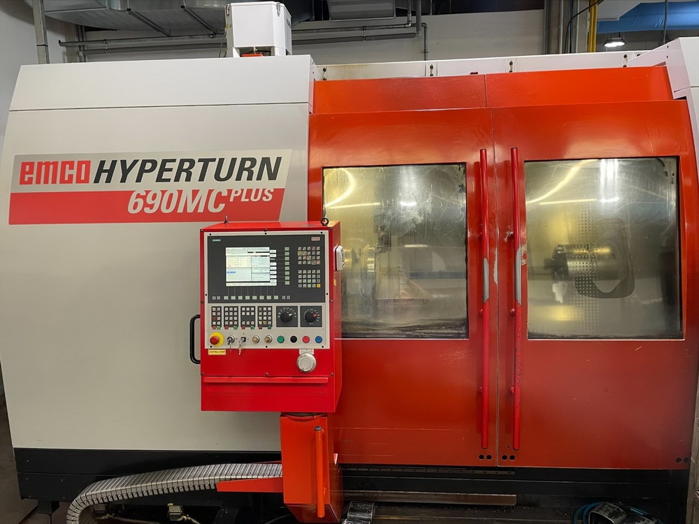 Tokarka CNC Emco Hyperturn 690MC TCMY plus