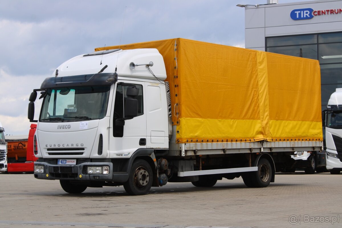 IVECO EUROCARGO 75E18, BOCZNE, EURO 5