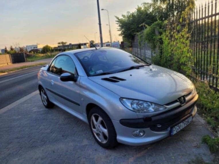 Peugeot 206cc zamienię