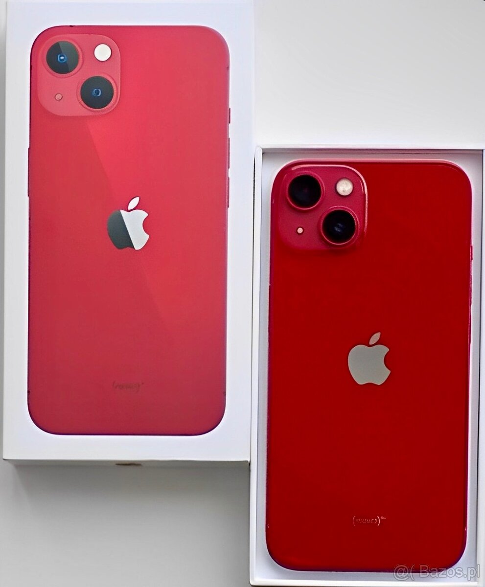 iPhone 13 Red KONDYCJA BATERII 100% TOP