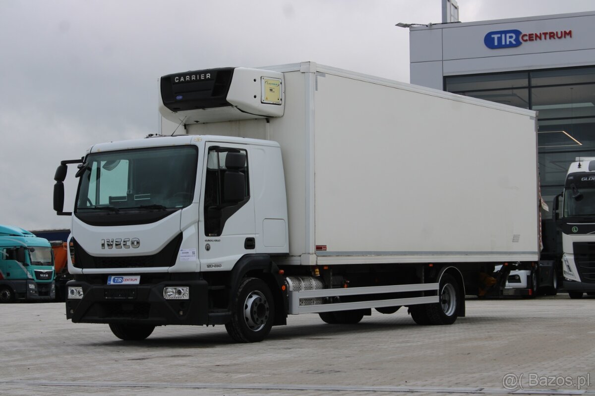 Iveco EUROCARGO 120-280, HYDRAULICZNY PRZÓD, BAGAŻNIK SUPRA