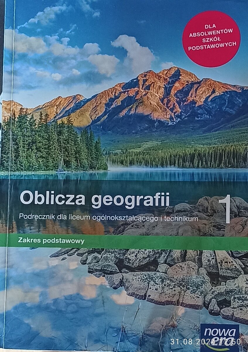 Oblicza geografii 1. Zakres podstawowy. Podręcznik dla liceu