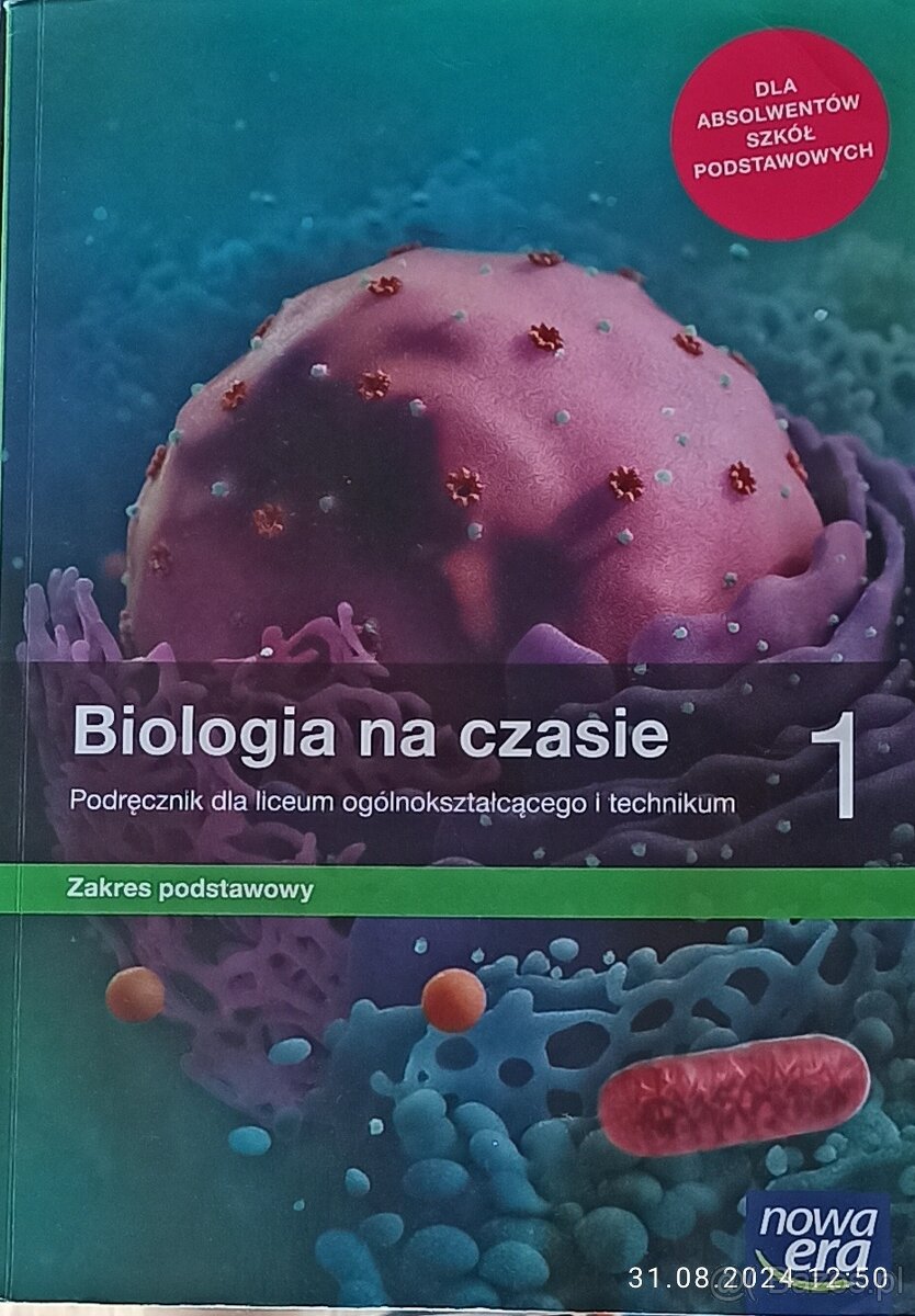 Biologia na czasie 1. Zakres podstawowy. Podręcznik dla lice