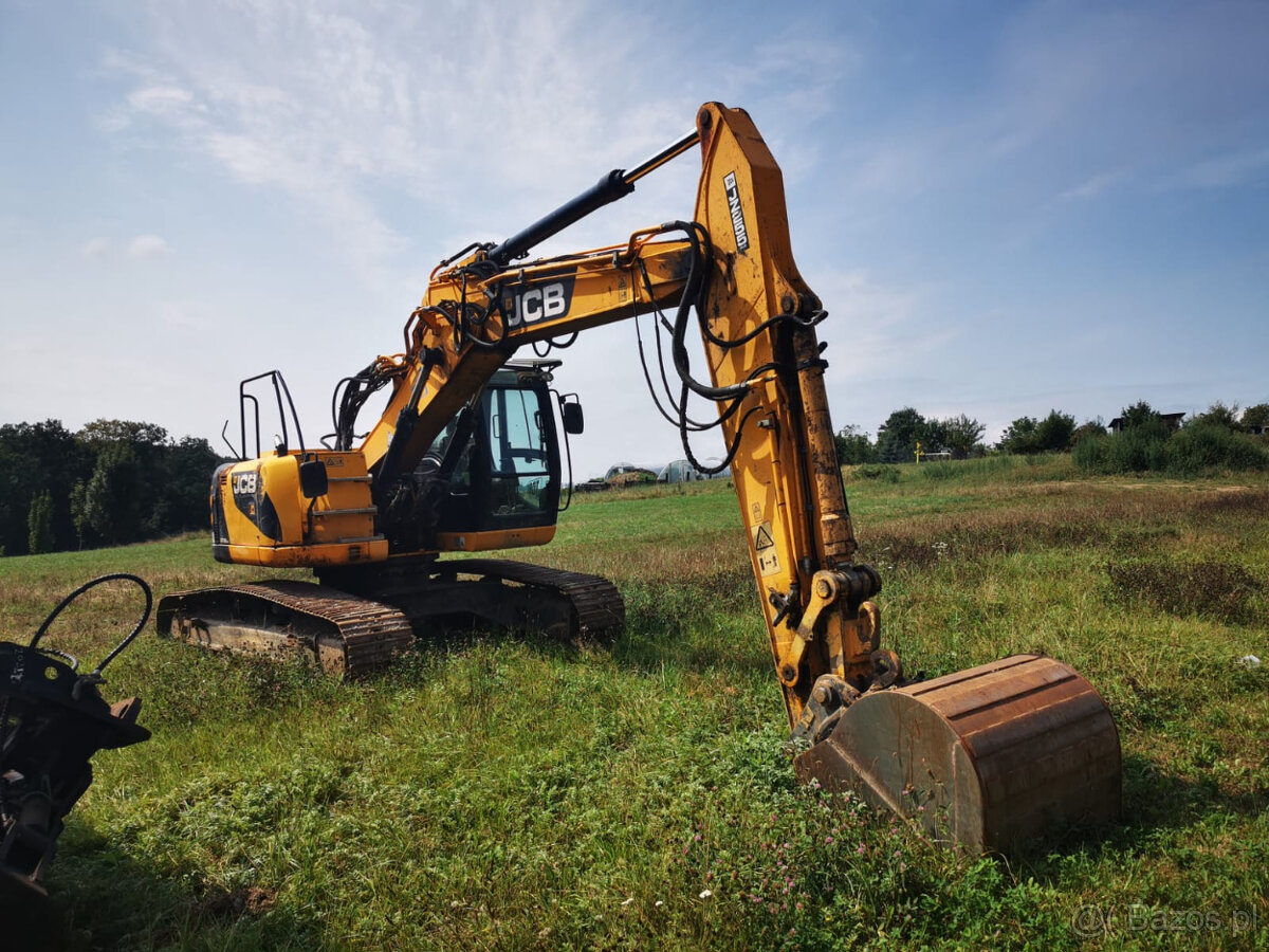 Jcb jz 255 koparka gąsienicowa tylko 7 T. MTH