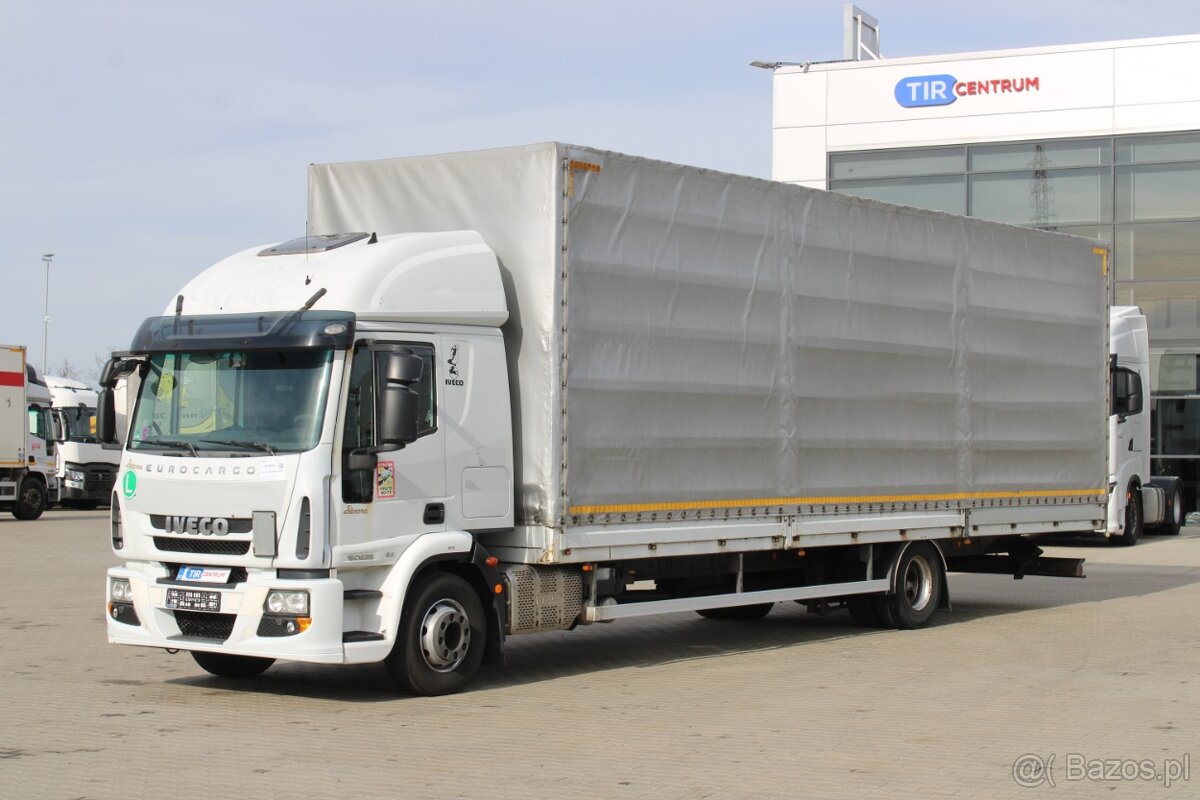 IVECO EUROCARGO 150E25, EURO 6, BURGI, DŁUGOŚĆ ŁÓŻKA 9,5M