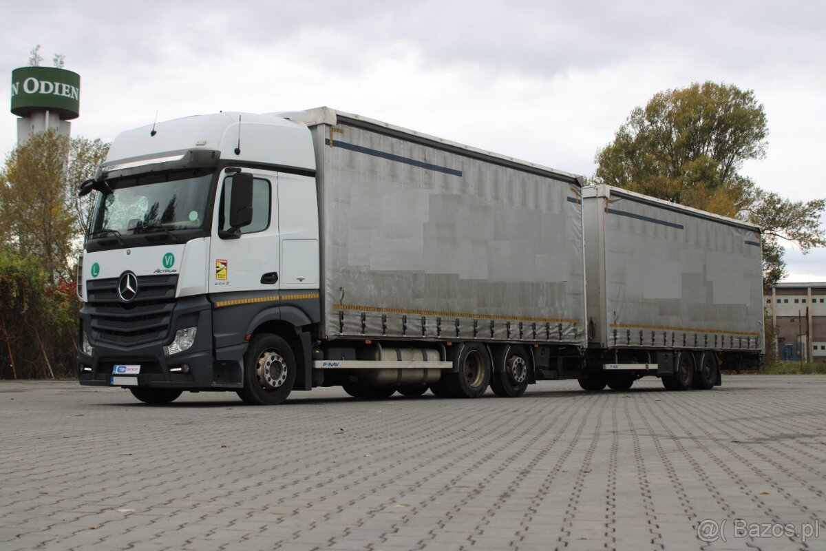 Mercedes-Benz Actros 2542, 6X2, OŚ PODNOSZONA + PANAV