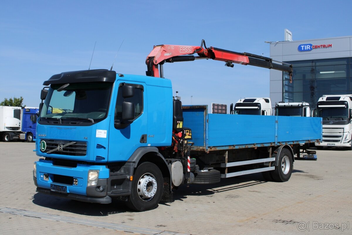 VOLVO FE E 340 42R, RAMIĘ HYDRAULICZNE FASSI F110A.0.22