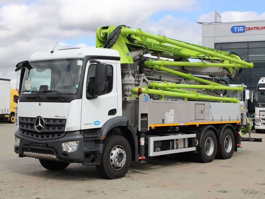 MERCEDES-BENZ ACTROS 2840, 6X4, POMPA SAMOCHODOWA ZOOMLION