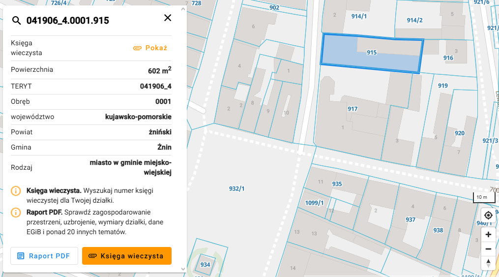 Działka w centrum miasta