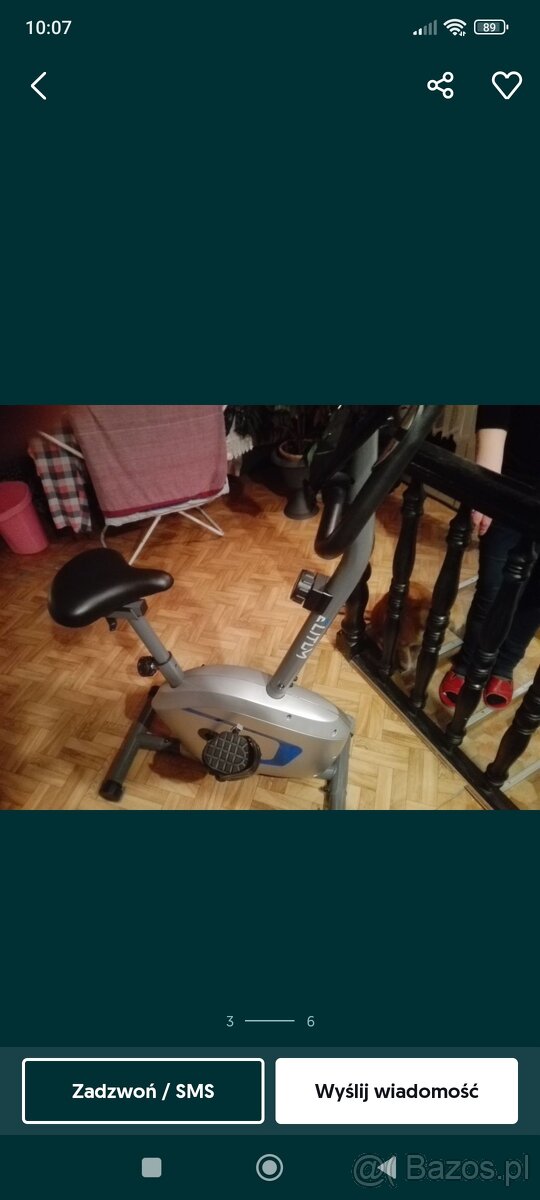 Rower treningowy stacjonarny fitness rehabilitacjiny