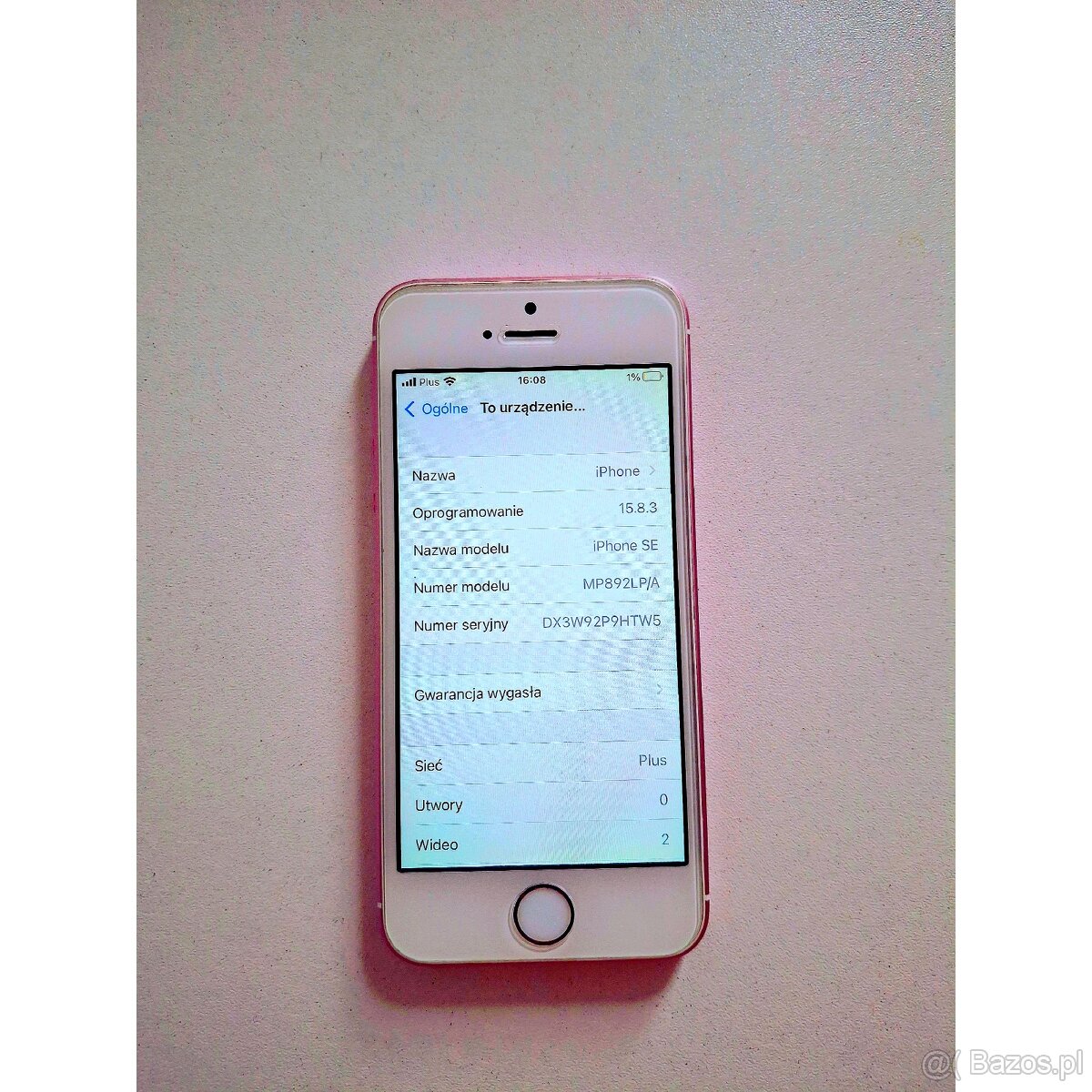 iPhone SE 1st gen 128GB ROSE PINK