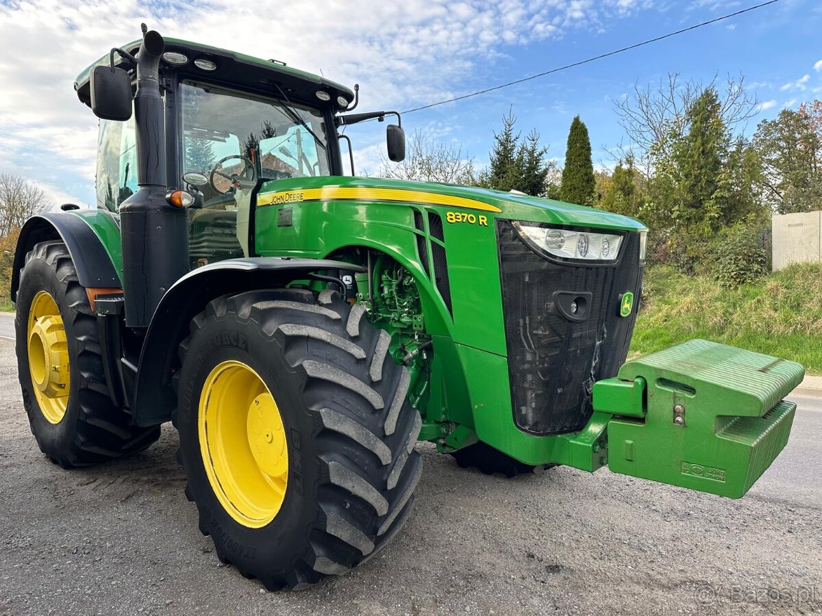 Ciagnik John deere 8370R  E23   rok 2015