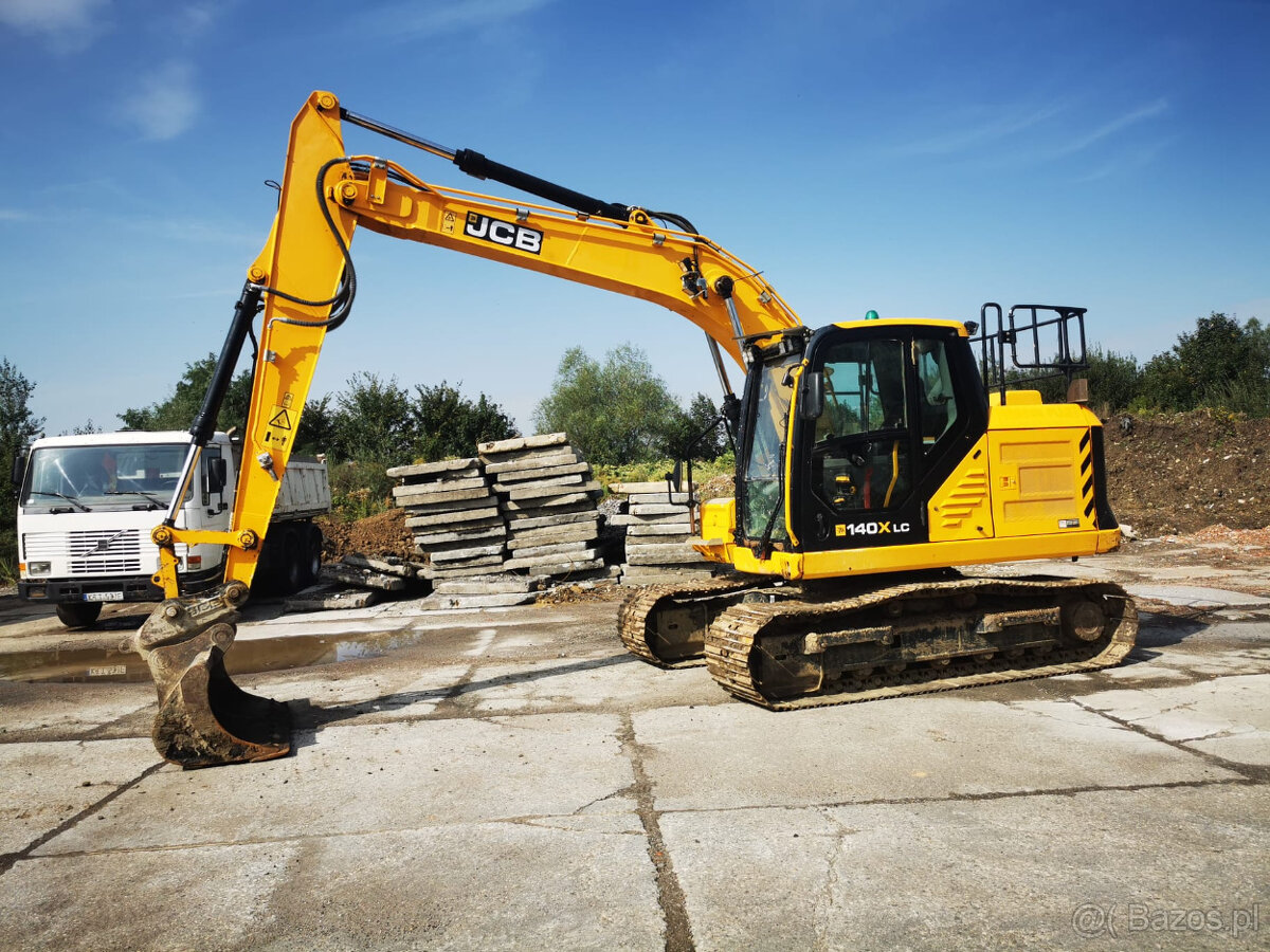 JCB 140 X LC Koparka gąsienicowa NOWY MODEL