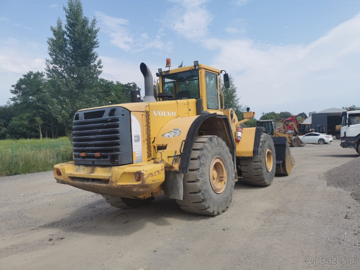 Ładowarka Volvo l180 E + Widły