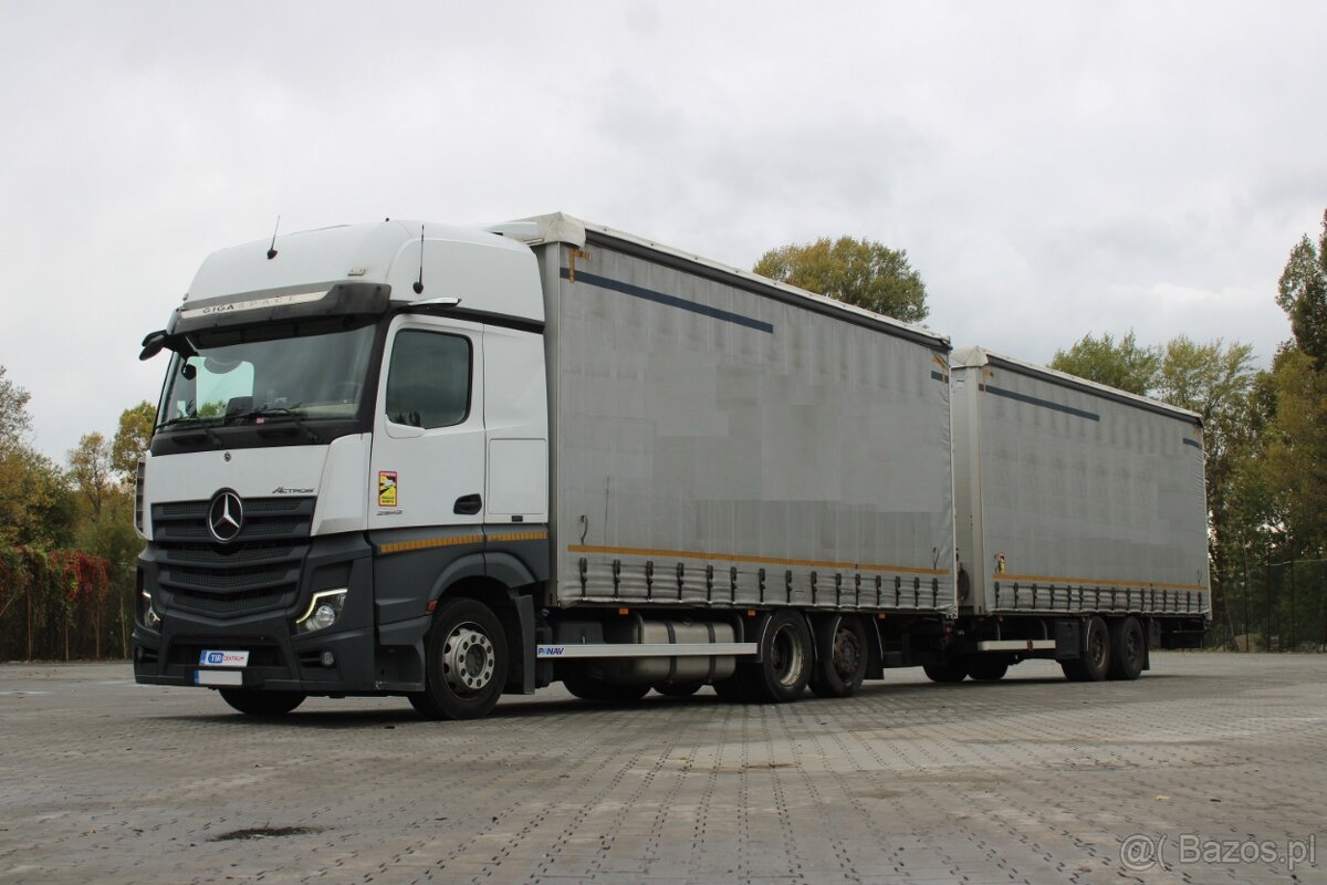 Mercedes-Benz Actros 2542, 6X2, NAWIGACJA + PANAV TVK18M