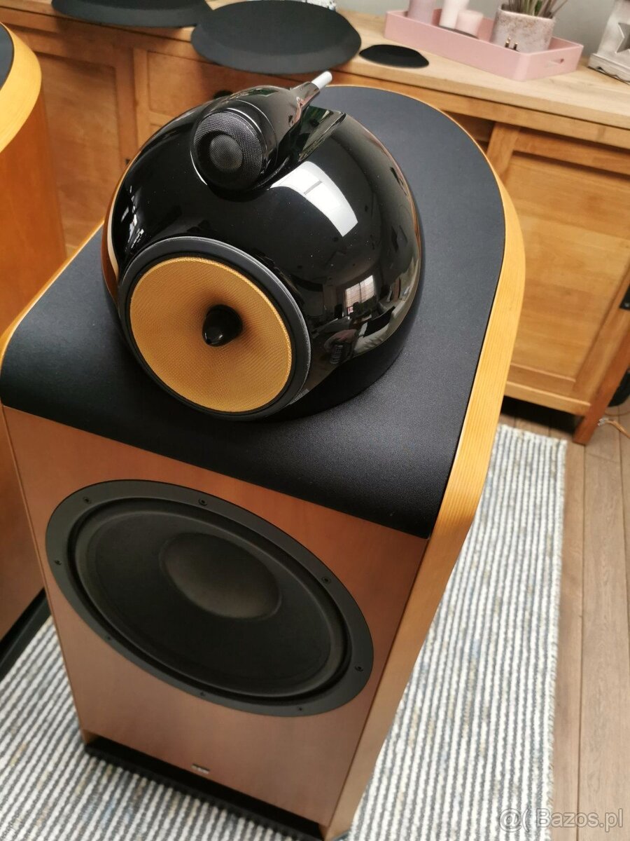 Bowers & Wilkins Nautilus 801 drewno wiśniowe głośnik