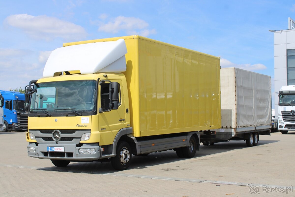 Mercedes-Benz ATEGO 816, EURO 5 + przyczepa GAPA