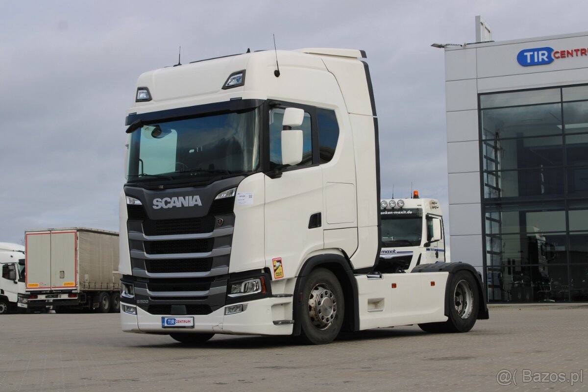 Scania S 500, EURO 6, RETARDER, ZAWIESZENIE pneumatyczne