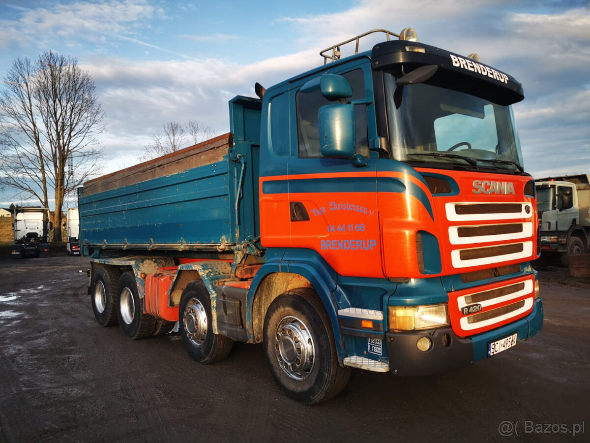 Scania R 420 8x4 Wywrotka Kiper Nowy silnik 6x4