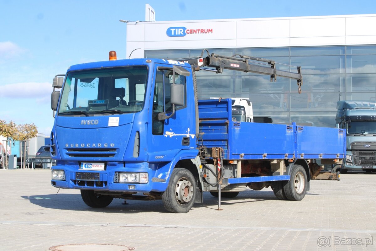 Iveco EUROCARGO 100E17, EURO 3, WAGI HYDRAULICZNE HIAB 035-2