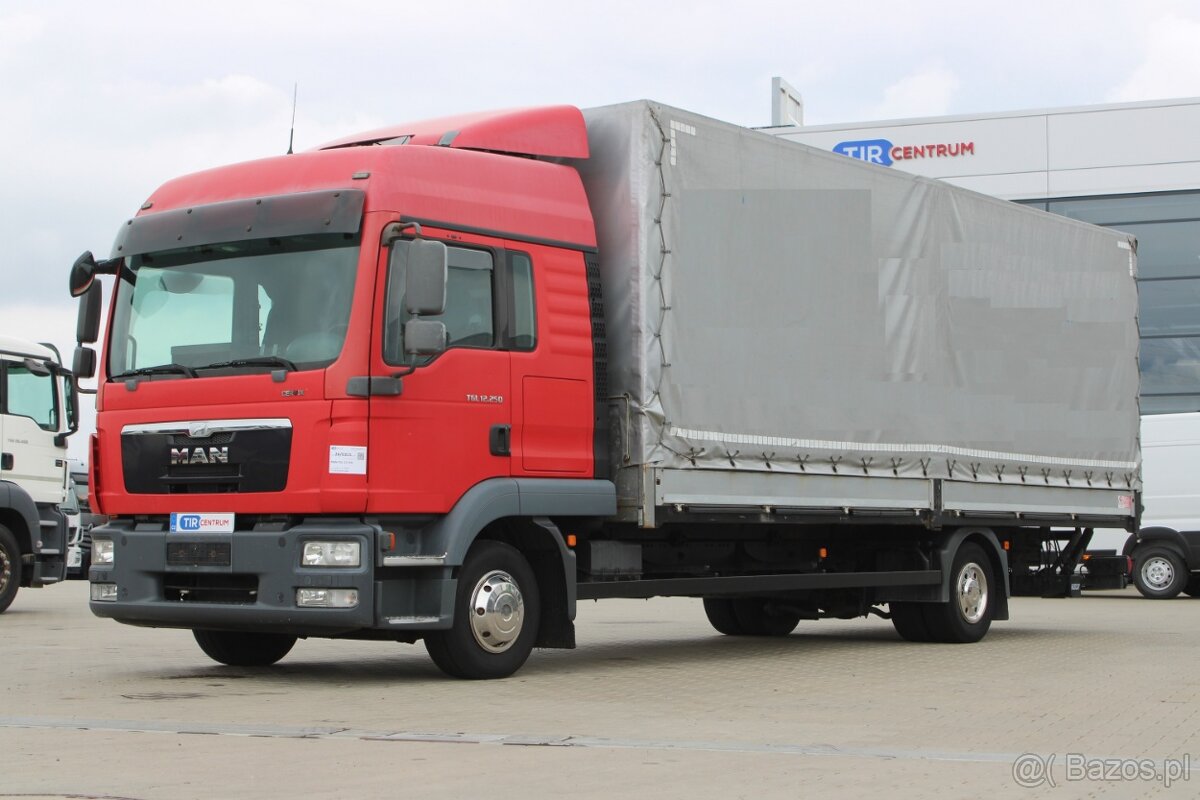 MAN TGL 12.250 4X2 BL, HYDRAULICZNY PRZÓD, EURO 5