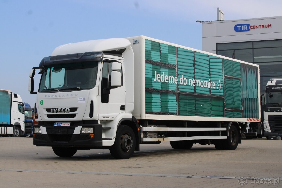 Iveco EUROCARGO 160E28, EURO 6, HYDRAULICZNY PRZÓD, DWUKOMOR