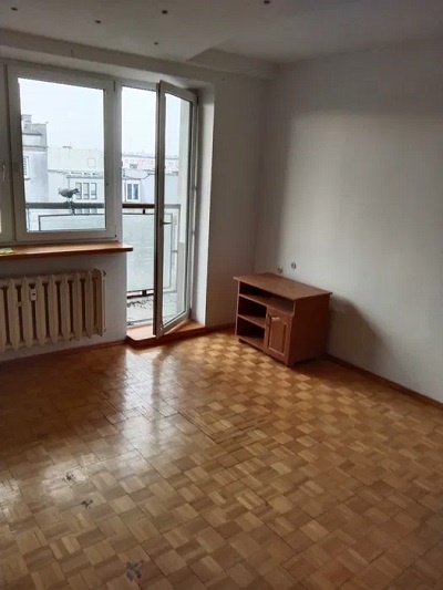 2 pokoje, 50.10 m2, balkon, IV piętro, Os. Asnyka