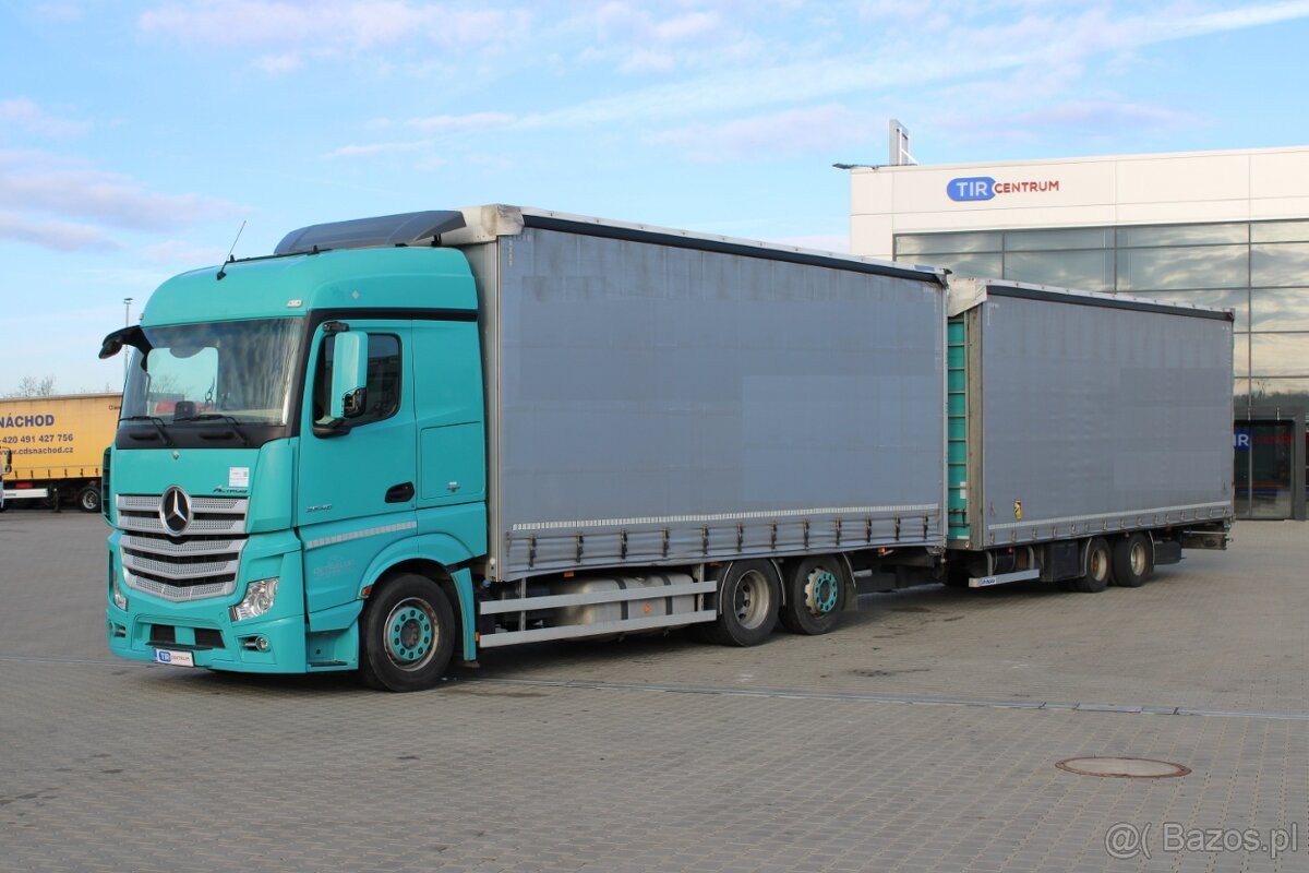 MERCEDES-BENZ ACTROS 2545, EURO 6, + PANAV TV018L