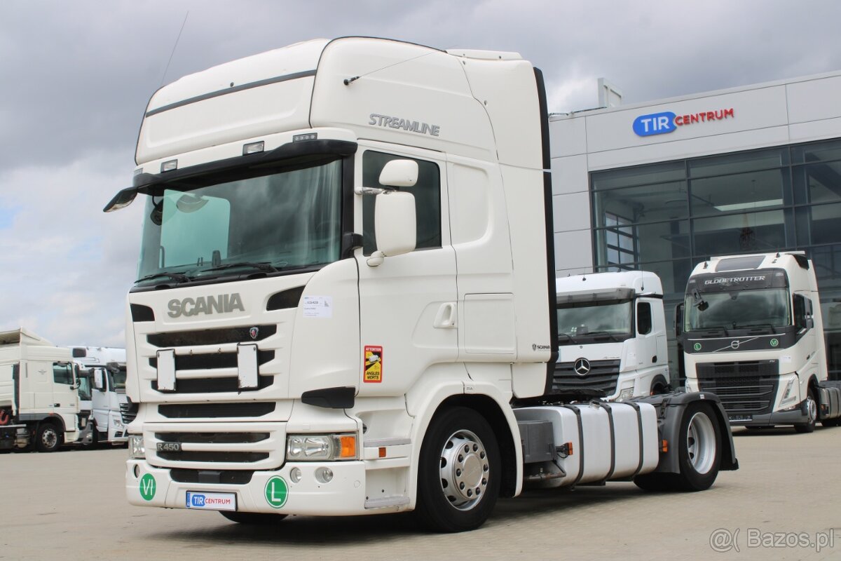 SCANIA R450, LOWDECK, EURO 6, RETARDER