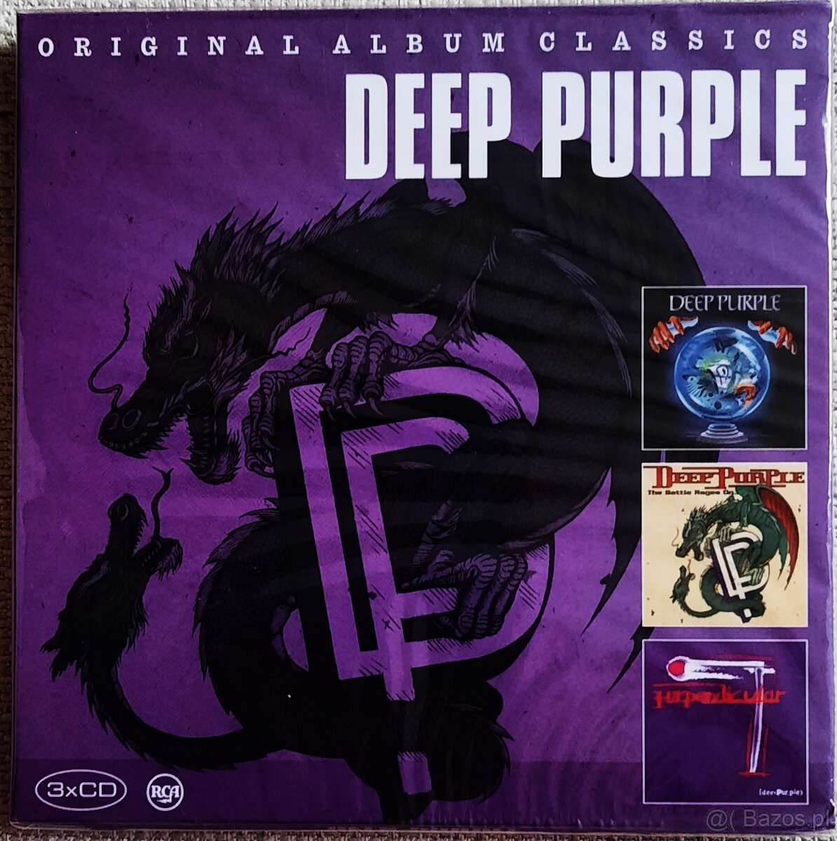 Polecam Album 3 płytowy CD Rock Legenda Deep Purple