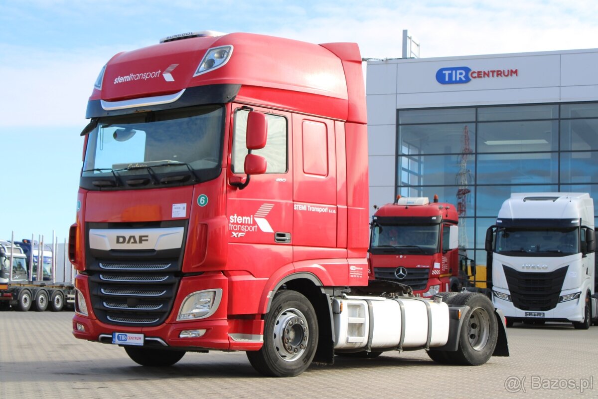 DAF XF 480 FT, EURO 6, NIEZALEŻNA KLIMATYZACJA