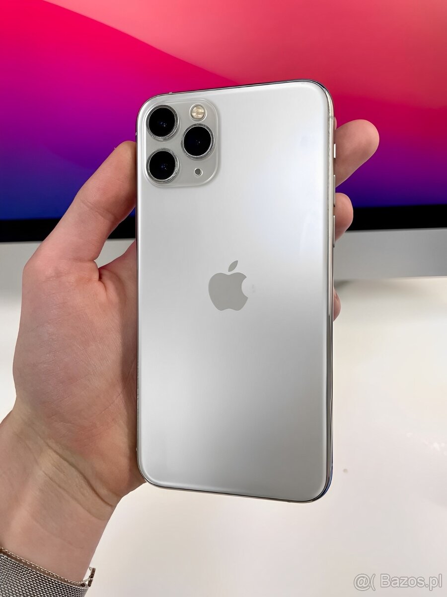 iPhone 11 Pro Silver KONDYCJA BATERII 100% TOP