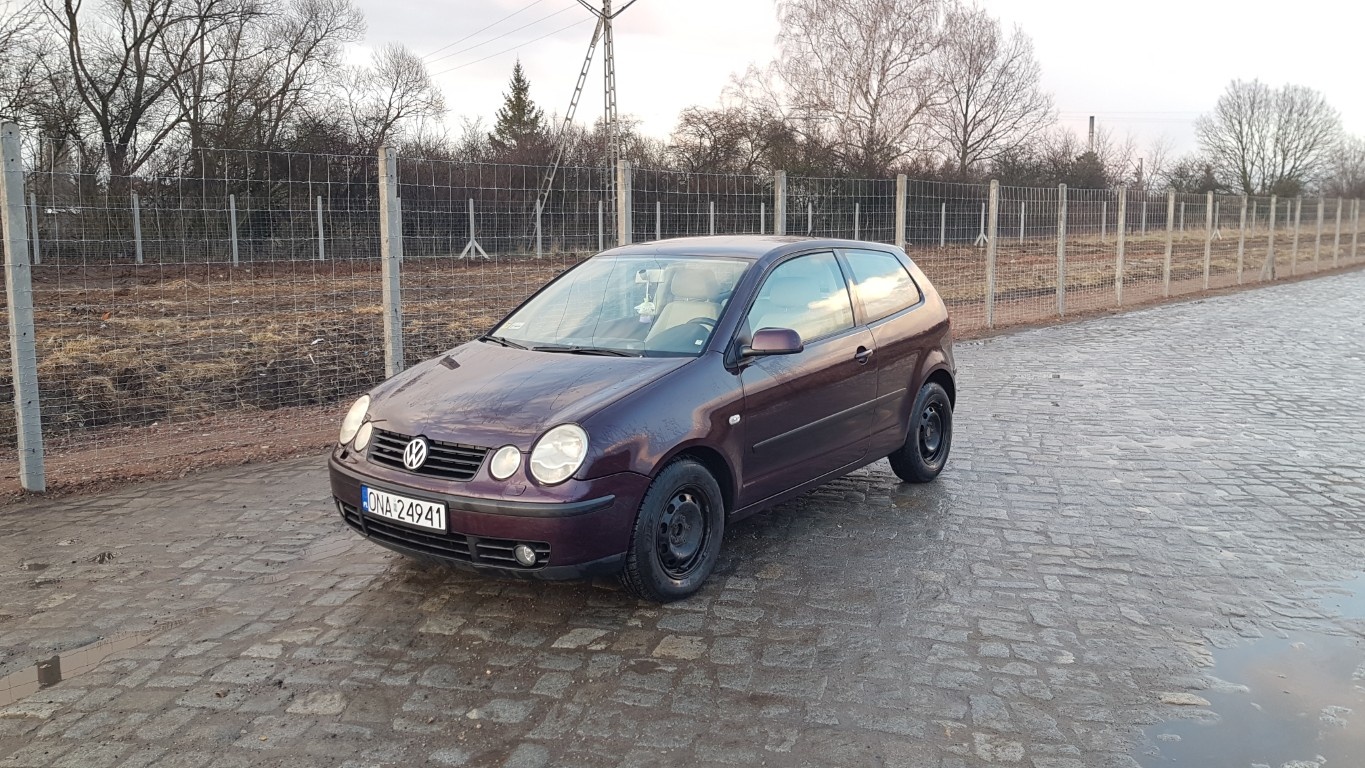 Volkswagen Polo 1.4 benzyna 2002 r. Klimatyzacja