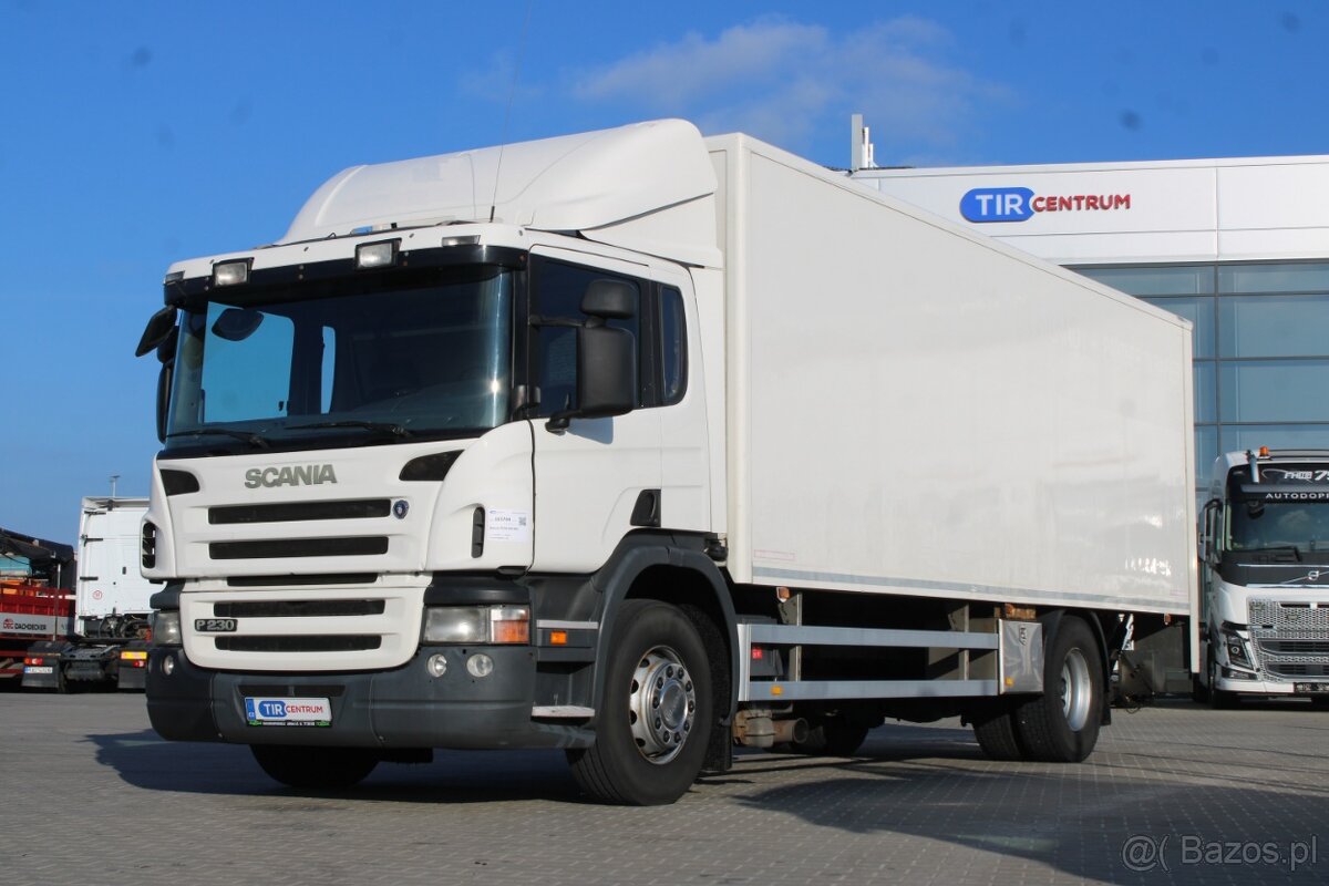 Scania P230 DB 4X2, EURO 4, HYDRAULICZNY PRZÓD, OPONY 80%