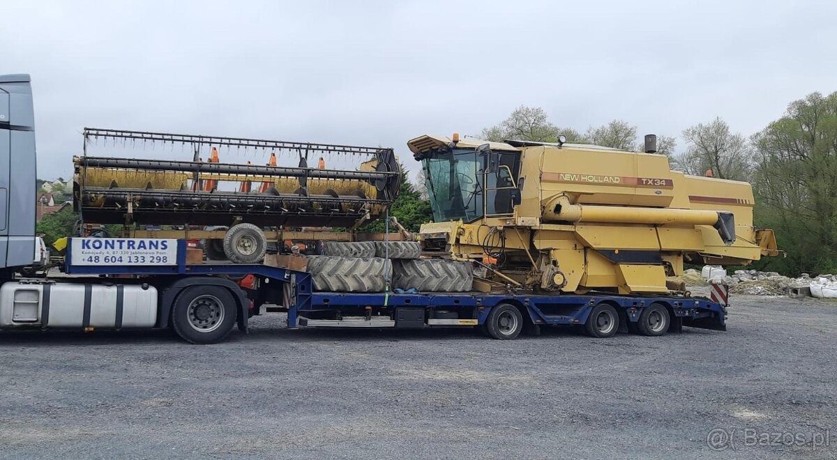 Kombajn zbożowy tx 34 new holland