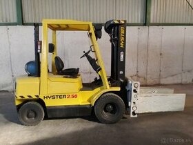 Wózek widłowy - Hyster H 2.50 XM z chwytakiem CASCADE