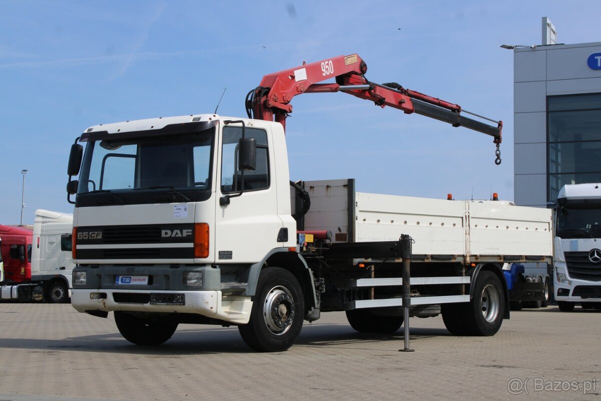 DAF CF 240, RAMIĘ HYDRAULICZNE HMF 953 K2