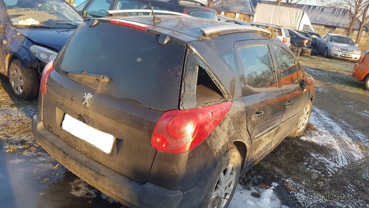 Peugeot 207 kombi 1.6 HDI 90 KM diesel w całości lub części