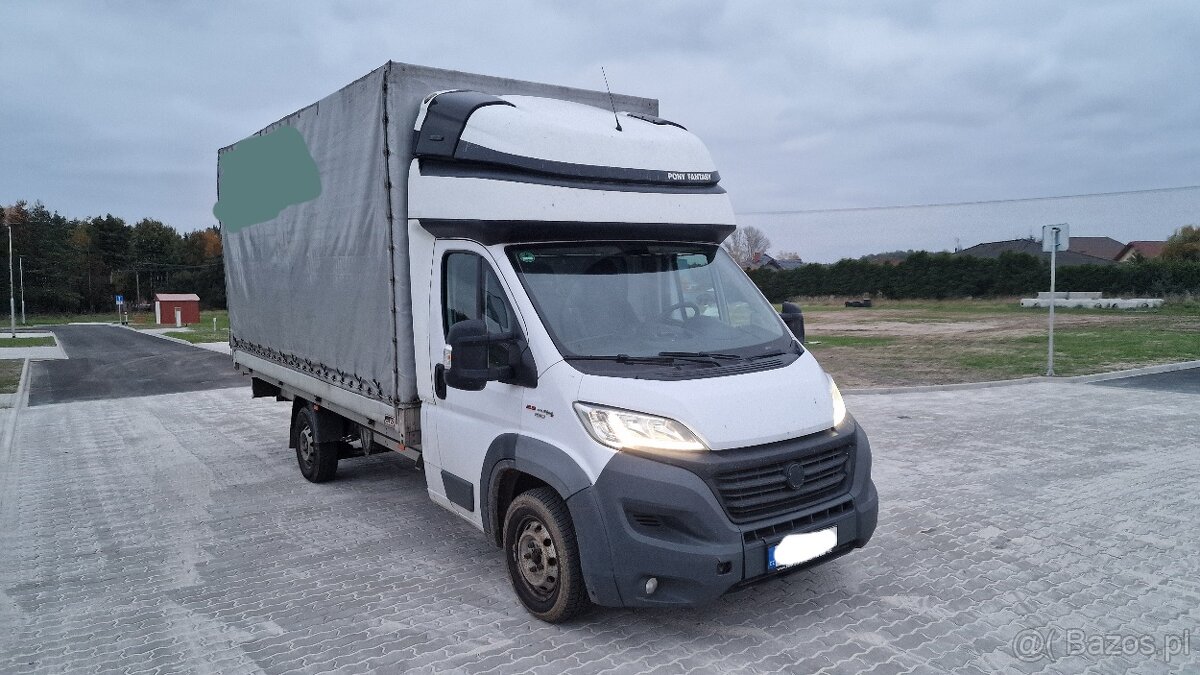 FIAT DUCATO 2.3, 2018,podkład,plandeka,10 palet,silnik TOP