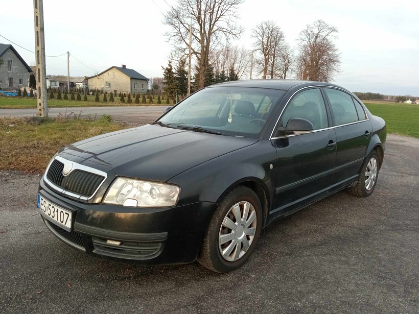 SKODA SUPERB 1.9 TDI OC 07/2025 PT 01/2026 KLIMATYZACJA