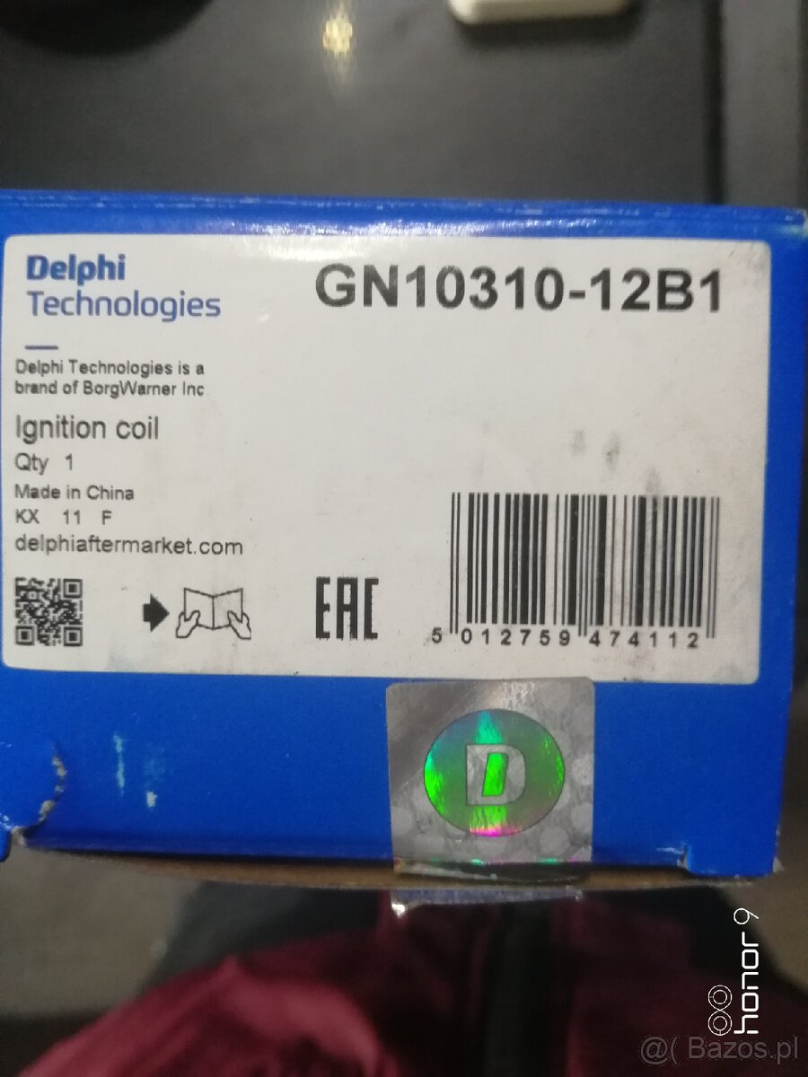 Cewki zapłonowe Delphi GN 10310-12B1