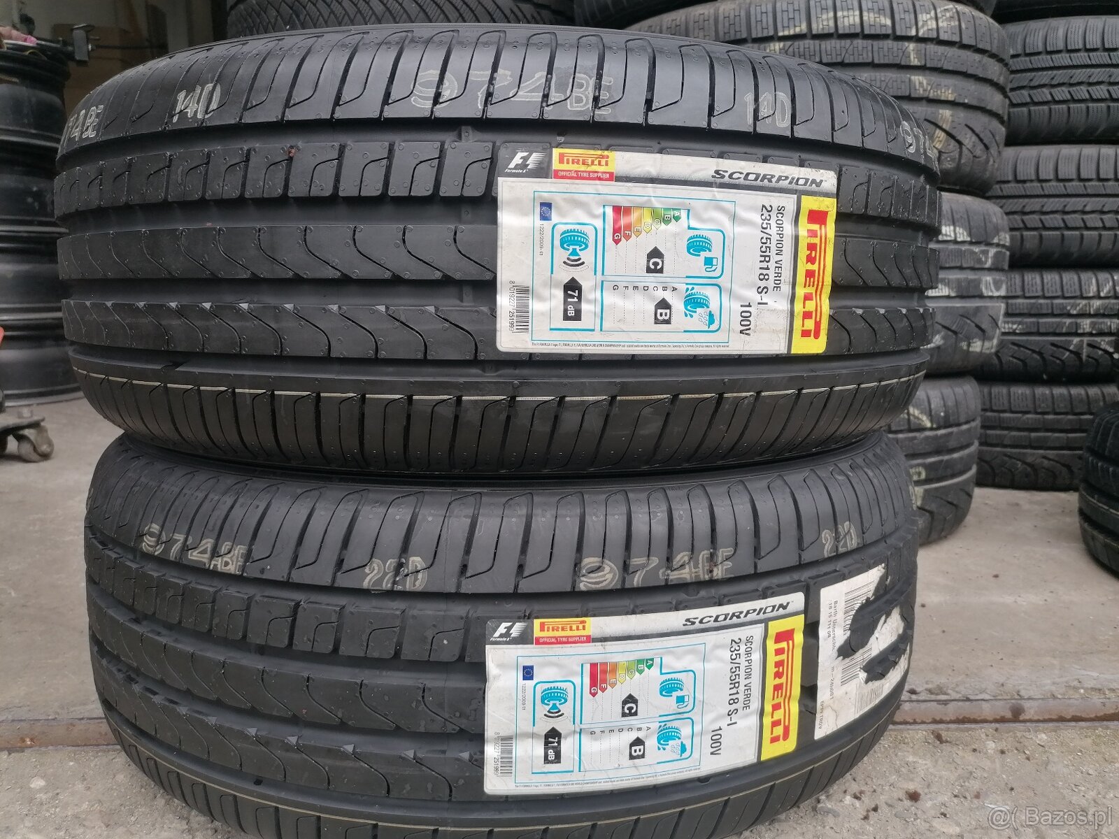 Opony letnie = 235/55 R18 = PIRELLI = NOWE = 2szt.