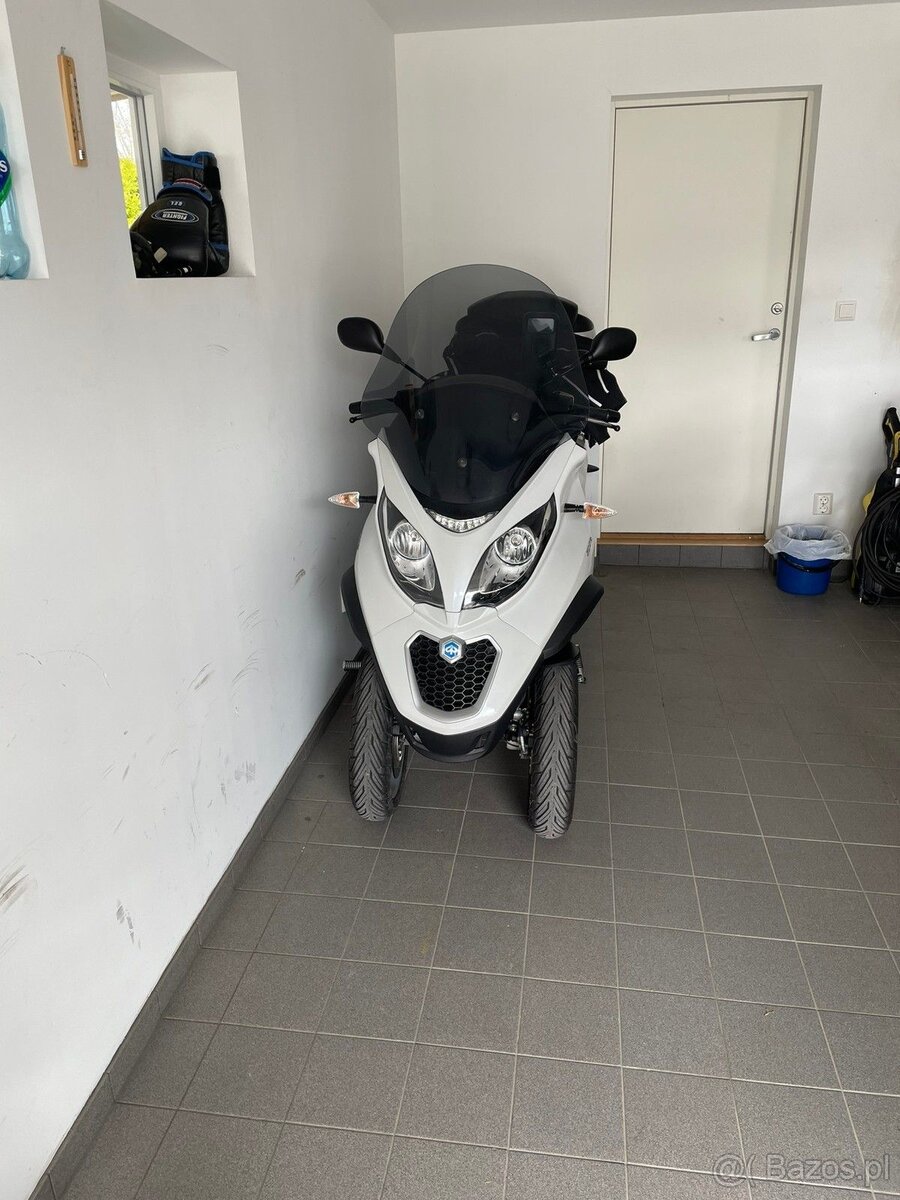 Piaggio MP-3 500ie LT sport abs asr oryginalna walizka