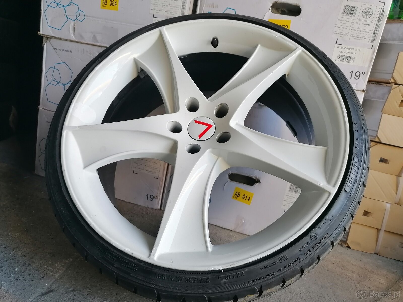 Felgi aluminiowe=5x112=ETA BETA=z oponami=255/30 R21