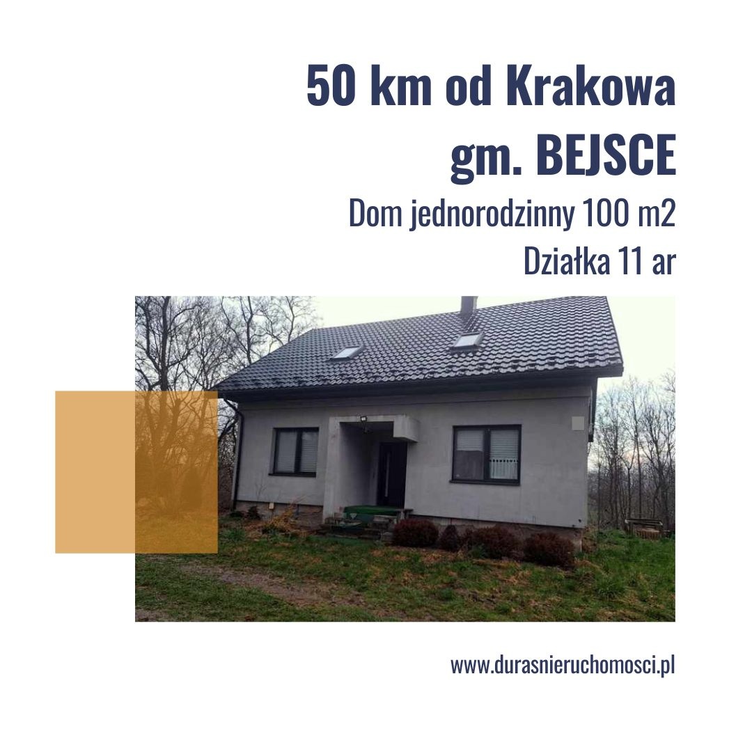 gmina BEJSCE dom 100m2 działka 11 ar