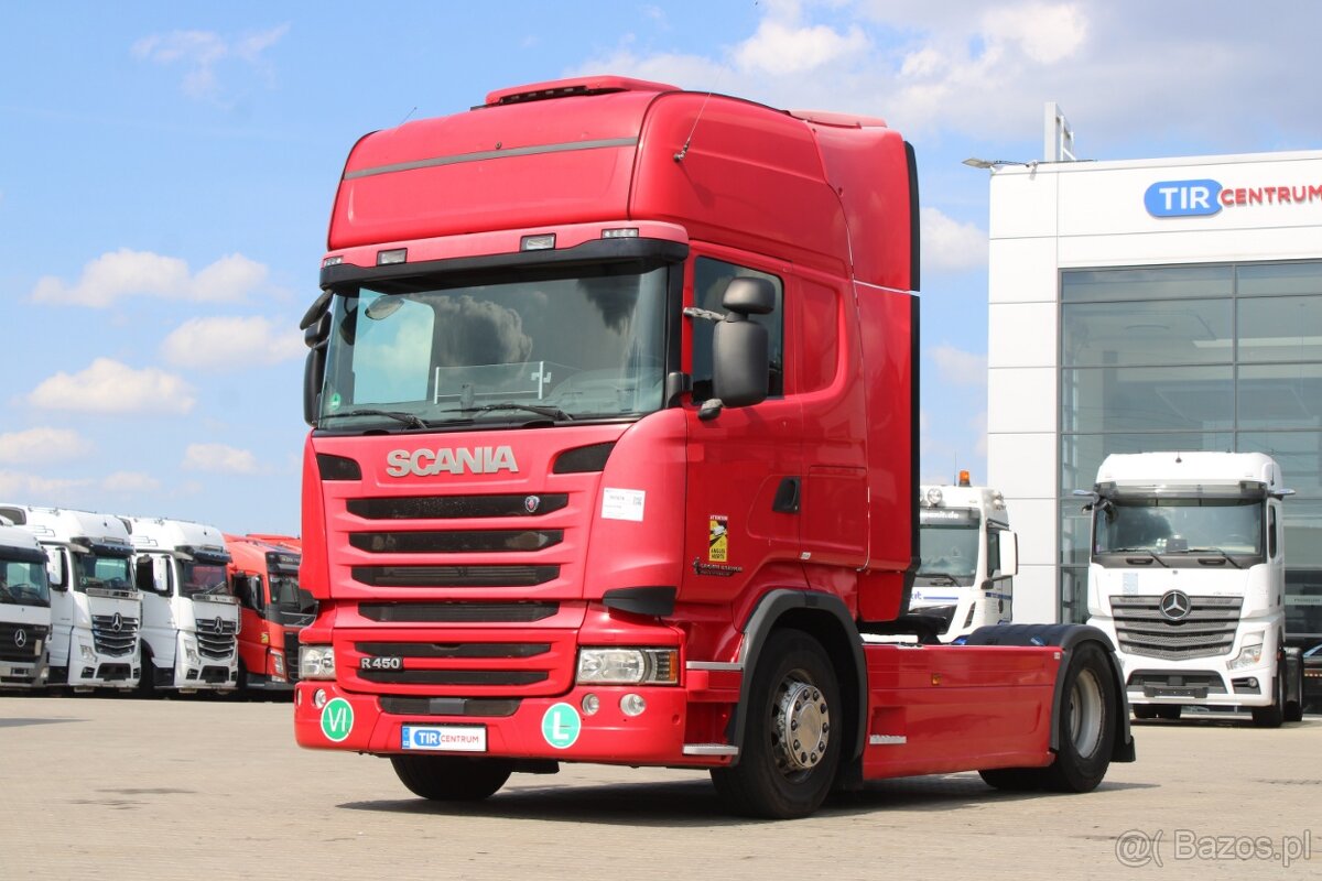 SCANIA R450, EURO 6, NIEZALEŻNA KLIMATYZACJA