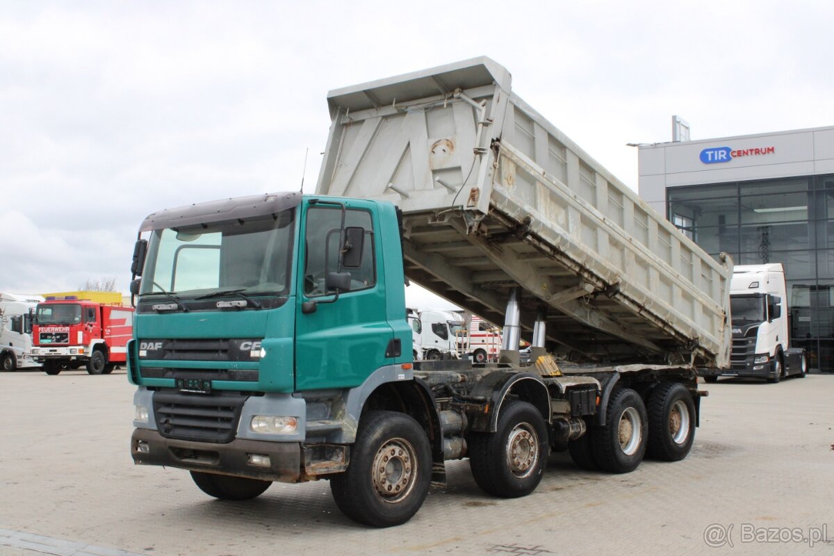 DAF CF 85.430, 8X4, TRÓJSTRONNY