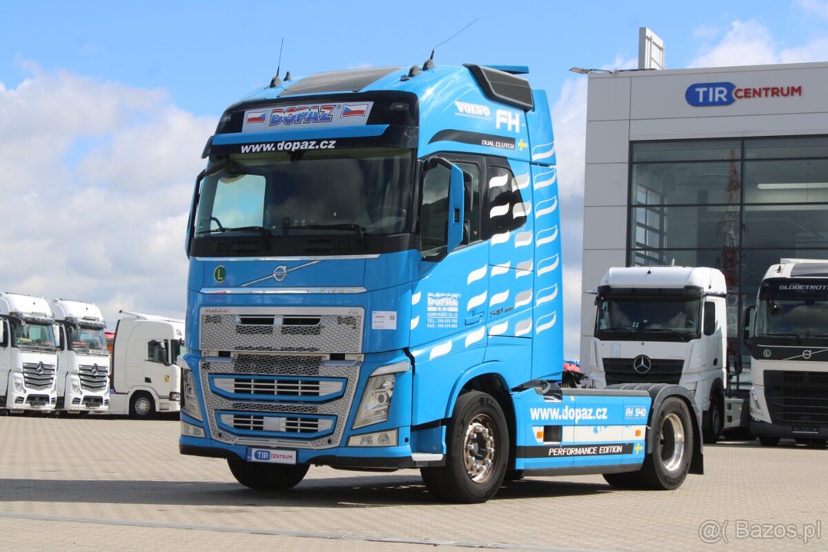 VOLVO FH 540, I-SHIFT PODWÓJNE SPRZĘGŁO, HYDRAULICZNE