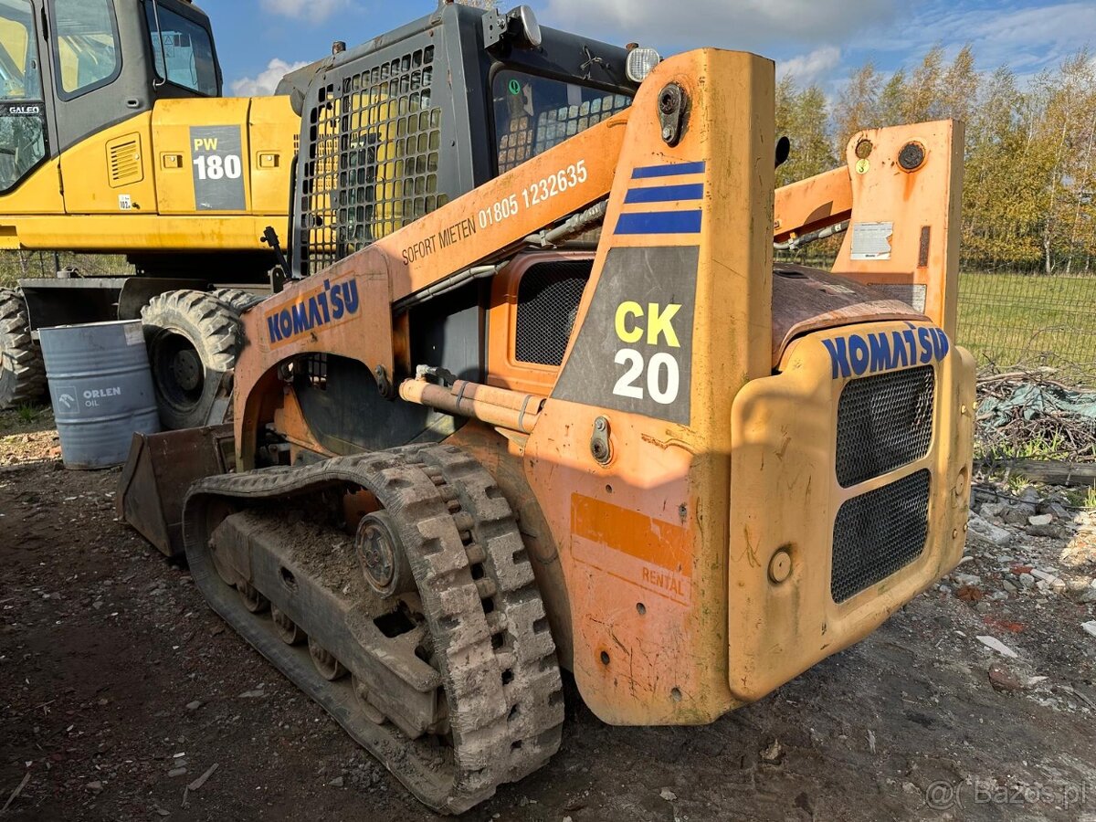 Komatsu CK 20 Ładowarka na gąsienicach 3.7T rok 2012